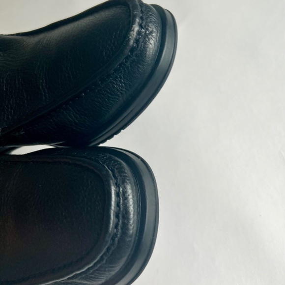 Men’s Cartelo Black Genuine Leather Rubber Outsole Loafers size 255mm, US 10 main image 8